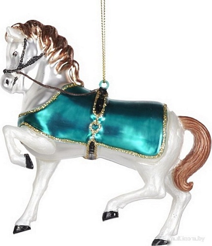 Елочная игрушка Goodwill Xmas 2024 Лошадь белая TR 22574_2