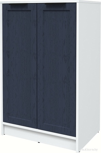 Тумба Интерлиния Концепт Тренд КТ-Т64 (белый платинум/дуб королевский)