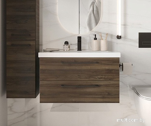 Cersanit Тумба под умывальник Lara 80 69160 (орех табак)