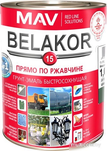 MAV Belakor-15 Ral 6003 1 л (защитный матовый)