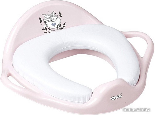 Детская накладка на унитаз Tega Лисенок PB-LIS-020-130 (светло-розовый)
