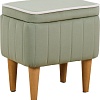 Пуфик Mio Tesoro Амма с ящиком для хранения (оливковый №30)