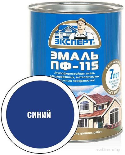 Эксперт ПФ-115М Глянцевый 0.8 кг (синий)