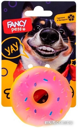 Игрушка для собак Fancy Pets Пончик 7 см FPP10