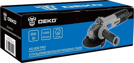 Угловая шлифмашина Deko AG-800 PRO 081-1024