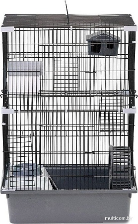Клетка ЕСО Рикки 43112сер-черн
