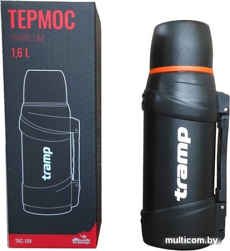 Термос TRAMP Travel Line 1.6л TRC-139ч (черный)