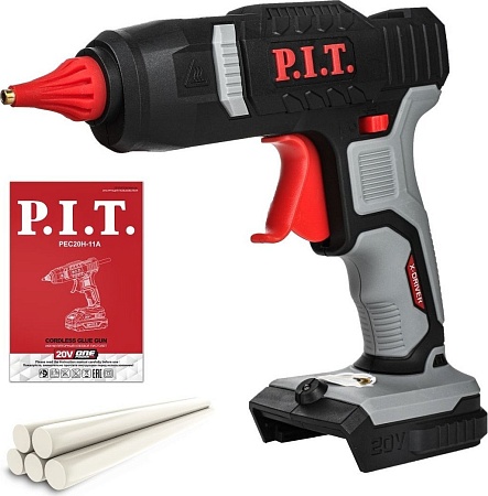 Термоклеевой пистолет P.I.T. PEC20H-11A Solo (без АКБ)