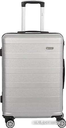Чемодан-спиннер Grott 321-591/5-23 (серый/коричневый)