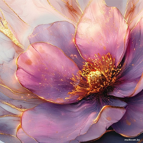 Алмазная мозаика Феникс+ Розовый мак 71430