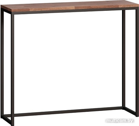 Консольный стол LoftyHome Саутфилд консольный (дуб коричневый/черный)