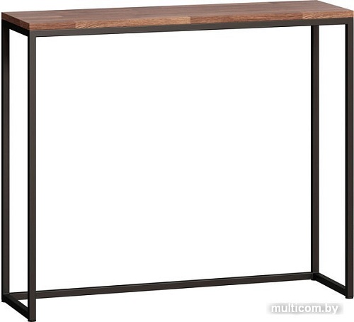 Консольный стол LoftyHome Саутфилд консольный (дуб коричневый/черный)
