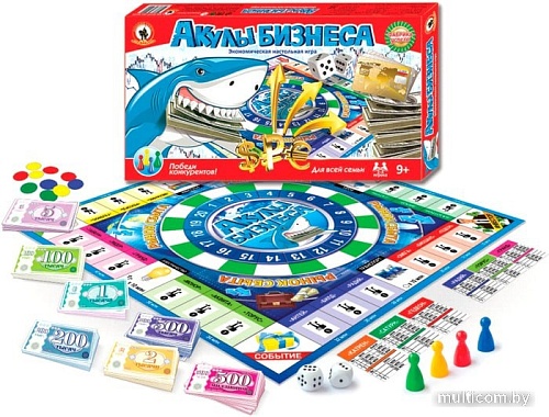 Настольная игра Русский стиль Акулы бизнеса
