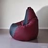 Кресло-мешок Mio Tesoro Груша Kombo XXL GF-130x85-BG (бордовый)