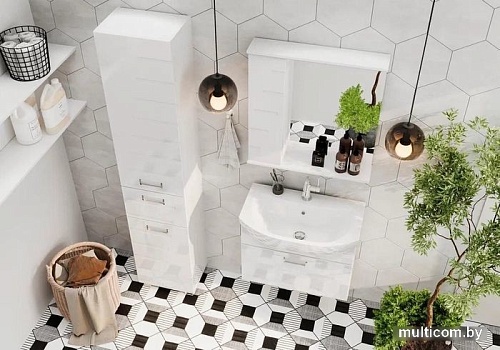 Volna Шкаф с зеркалом Joli 70 левый