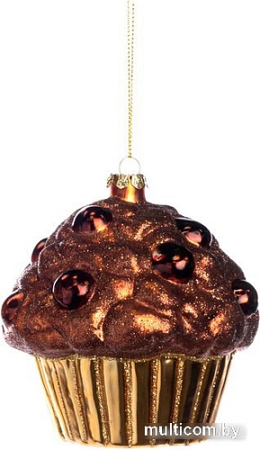 Елочная игрушка Goodwill Xmas 2023 Маффин шоколадный TR 21212-2