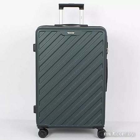 Чемодан-спиннер Mr.Bag 338-9101/5-26DGN (темно-зеленый)