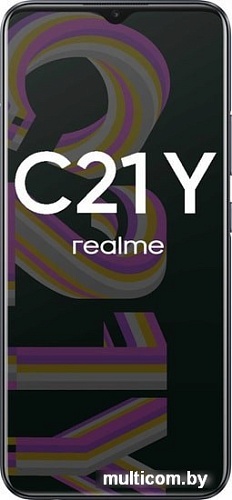Смартфон Realme C21Y RMX3261 4GB/64GB международная версия (черный)