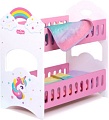 Кроватка для кукол Mary Poppins Единорог двухэтажная 67409
