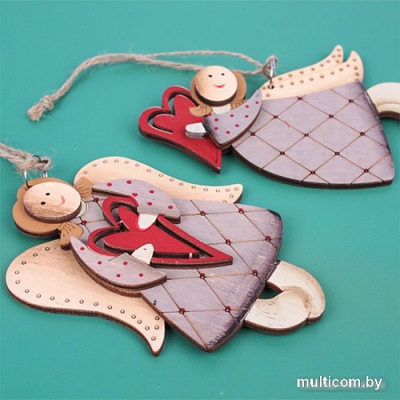 Елочная игрушка Darvish Ангел DV-C-295 (2шт)