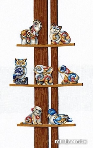 Набор для вышивания Сделай своими руками Коллекция статуэток С-43С