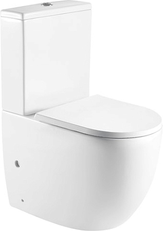 Унитаз WeltWasser Merzbach 001 GL-WT (белый глянец)