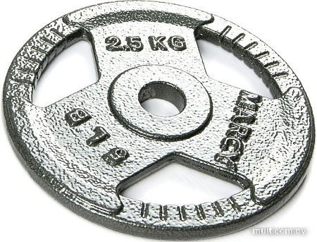 Диск Atlas Sport Хаммертон 2.5 кг 30 мм