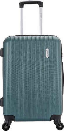 Чемодан-спиннер L'Case Krabi BCP-1202 13212 (M, темно-зеленый)