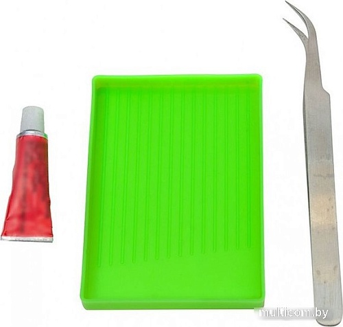 Алмазная мозаика Белоснежка Бабочка на лугу 455-ST-PS