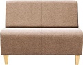 Диван Brioli РудиД двухместный (рогожка, J2 бежевый)