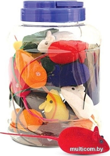 Игрушка для кошек Triol Мышь 3850 6,5 см 45 штук