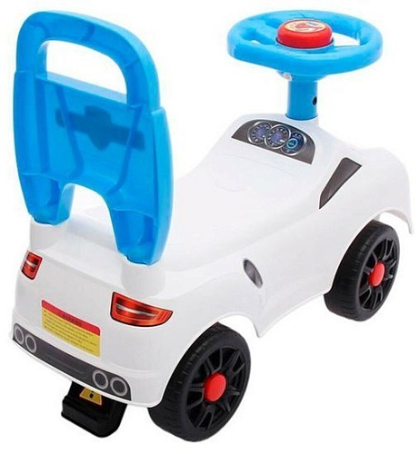 Каталка Qunxing Toys Молния QX-3390-2 2570315 (белый)