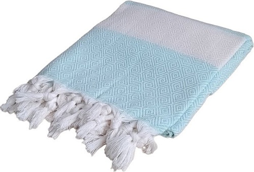 Плед Goodness 100x180 (голубой)