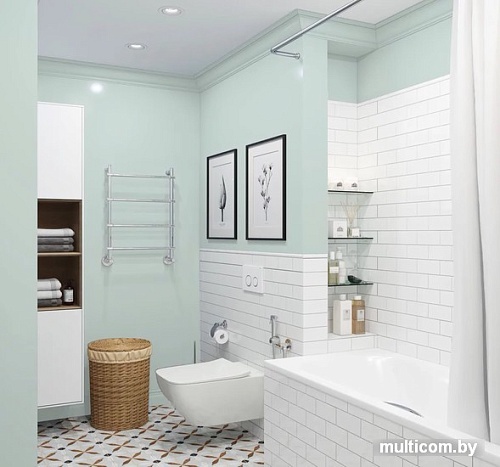 Краска Finntella Eco 15 Vetta F-10-1-9-FL039 9 л (бледно-бирюзовый)