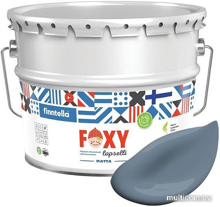 Краска Finntella Foxy Lapselli Matte Jarvi F-50-1-9-FL287 9 л (синий)