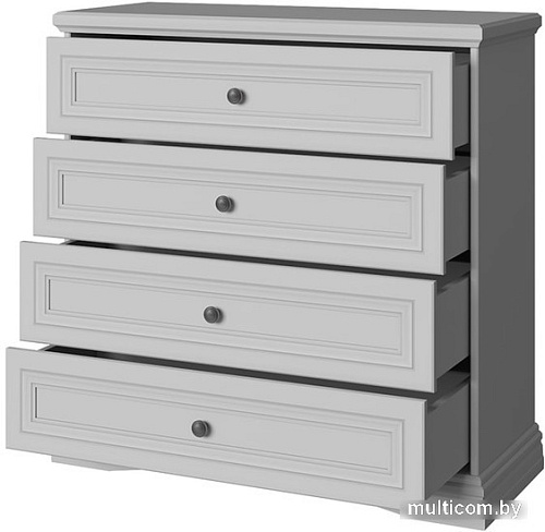 Комод Anrex Valencia 4S (серый)