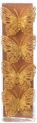 Елочная игрушка Ausini JQ-15601/G/SL