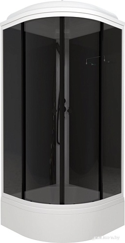 Душевая кабина Triton Грэй-Блэк B 90х90