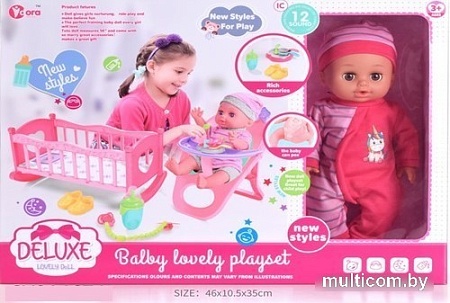 Пупс Sharktoys Интерактивный 1000000031 (12 звуков)