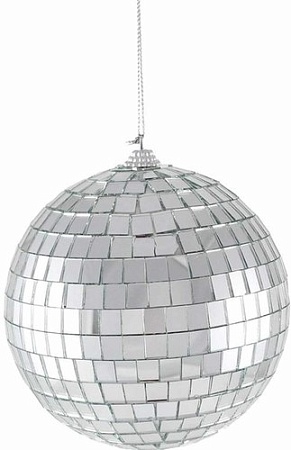 Елочная игрушка Волшебная страна Зеркальный шар 008023