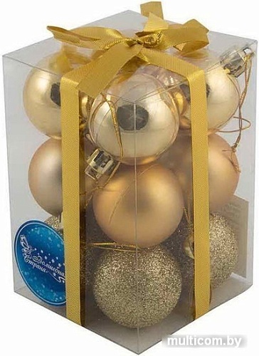 Елочная игрушка Волшебная страна PB4-12SMB-G