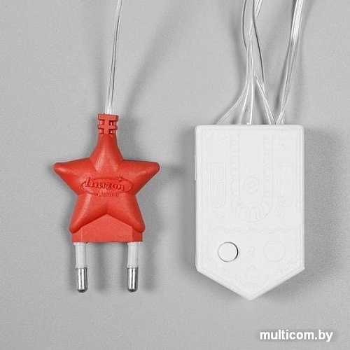 Бахрома Luazon 186 LED 2.4х0.9м (синий) 4356975