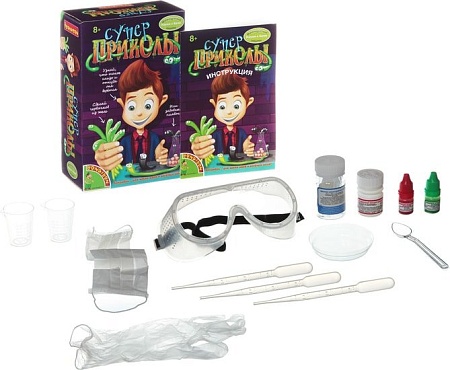 Набор для опытов Bondibon Науки с Буки Супер приколы ВВ1322