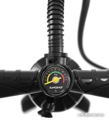 Насос ручной велосипедный Zefal Profil Max Fp65 Z-Turn Floor Pump (серебристый)