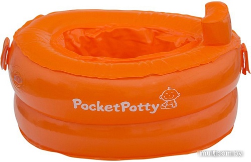 Дорожный горшок Roxy Kids PocketPotty PP-3102R (оранжевый)