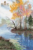 Набор для вышивания Овен На озере 1322