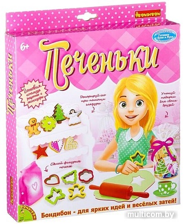 Набор для опытов Bondibon Науки с Буки Печеньки. 3 эксперимента ВВ2597