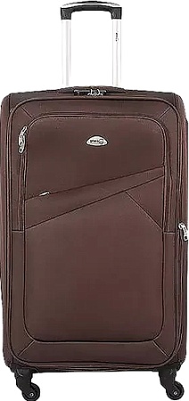 Чемодан-спиннер Grott 338-1768/3-28 (коричневый)
