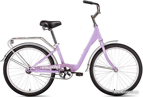 Велосипед Forward Grace 24 2022 (сиреневый)