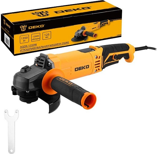 Угловая шлифмашина Deko AGDK-1350W 084-1080